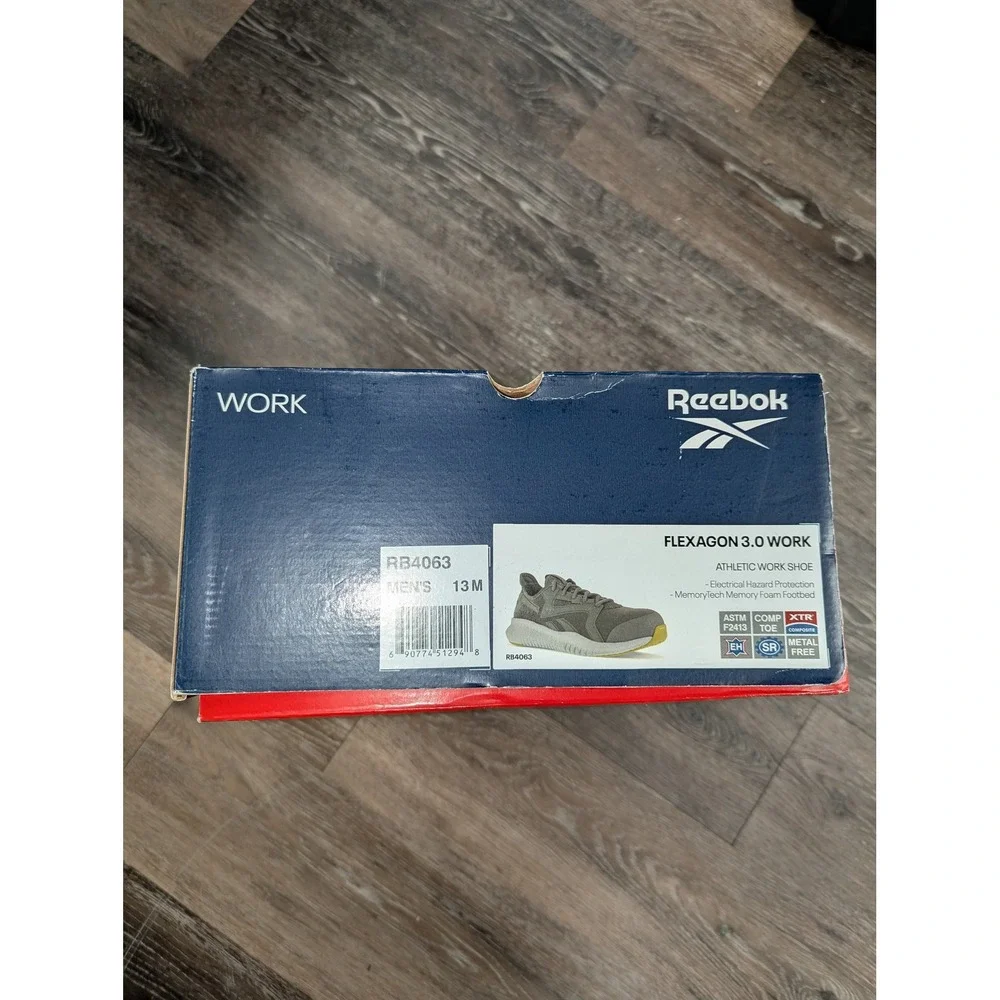 Reebok Flexagon 3.0 Work Mens Composite Toe Safety Shoes‎ RB4063 Size 13